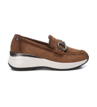 Xti Loafers i lder 142924 brun