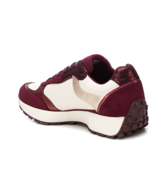 Xti Trainers 142970 white, maroon