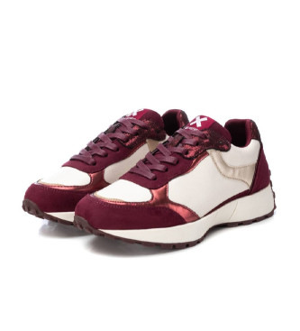 Xti Trainers 142970 white, maroon