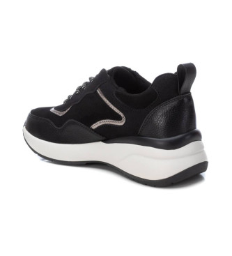 Xti Sneakers in pelle 143195 nere