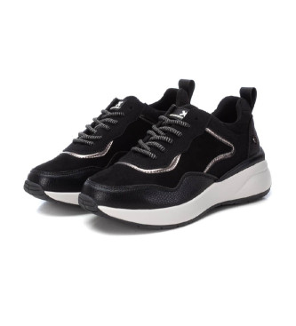 Xti Sneakers in pelle 143195 nere