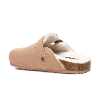 Xti Lederclogs 143240 beige