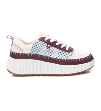 Xti Trainers 143257 burgundy