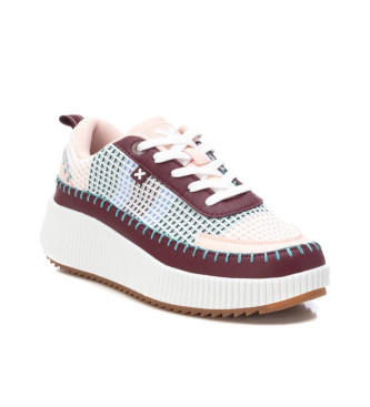 Xti Trainers 143257 burgundy