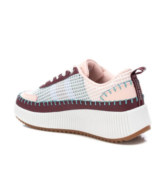 Xti Baskets 143257 burgundy