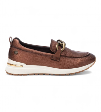 Xti Moccasins 143373 gold brown