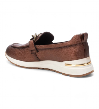 Xti Moccasins 143373 gold brown