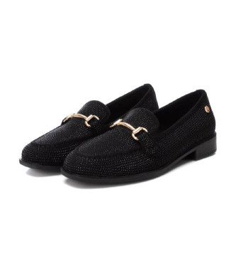 Xti Leather loafers 143523 black