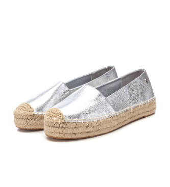 Xti Espadriller i silverlder 143637