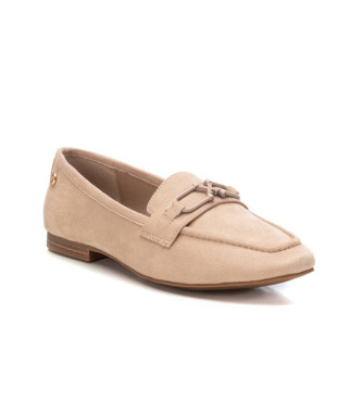 Xti Leder-Slipper 143801 beige