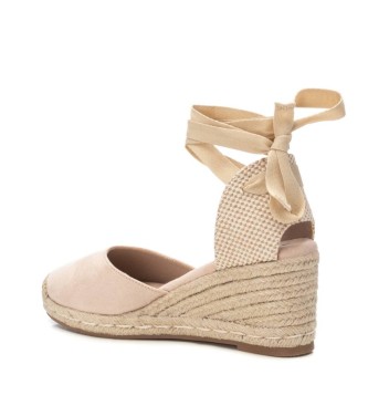 Xti Sandalias de piel 143841 beige