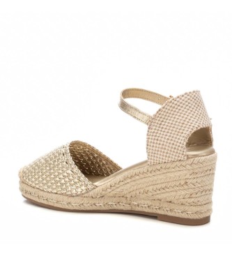 Xti Espadryle 143844 złote