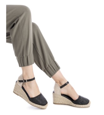 Xti Espadryle 143844 czarny