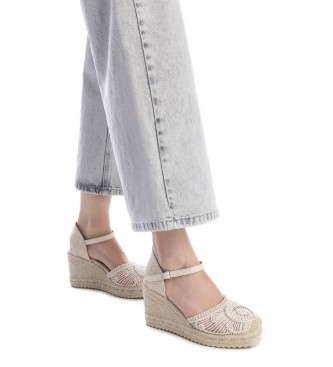 Xti Espadryle 143845 biały