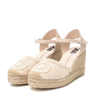 Xti Espadryle 143845 biały