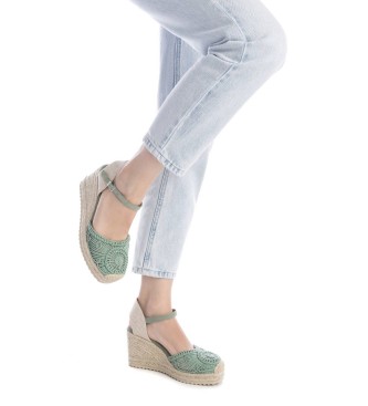 Xti Espadrilles turquoise 143845