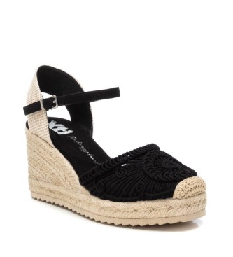 Xti Espadryle 143845 czarny