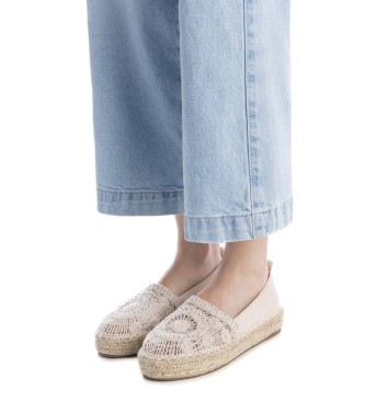 Xti Espadriller 143870 vit