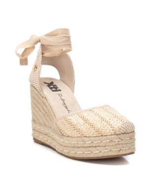 Xti Espadryle 143951 beżowy