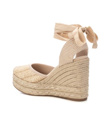 Xti Espadryle 143951 beżowy