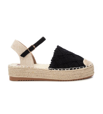 Xti Espadryle 144022 czarny