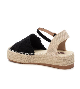 Xti Espadryle 144022 czarny