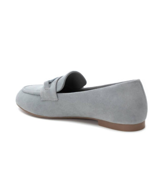 Xti Leren loafers 144069 blauw