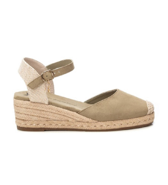 Xti Espadryle 144104 zielone