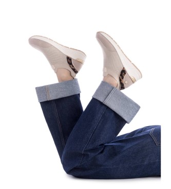 Xti Trainers 144375 beige