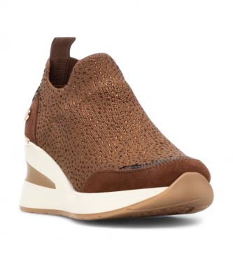 Xti Trainers 144385 brown