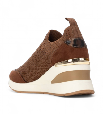 Xti Trainers 144385 brown