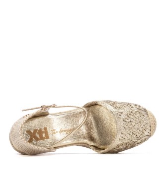 Xti Espadrilles 145338 douradas