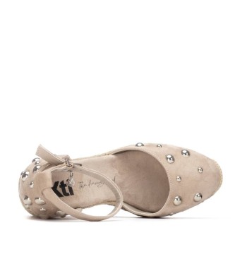 Xti Espadrilles 145468 taupe