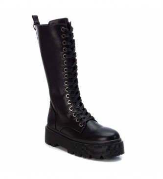 Xti Boots 036667 black -Platform height 4 cm
