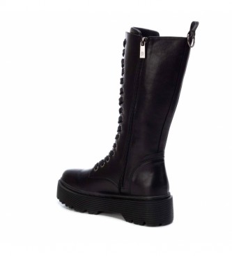 Xti Boots 036667 black -Platform height 4 cm
