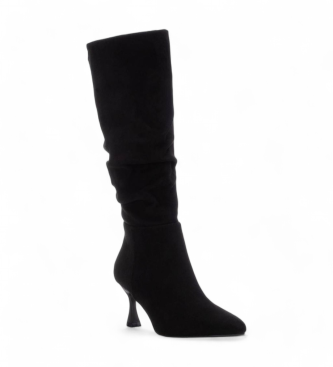 Xti Botas de piel 143518 negro