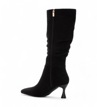 Xti Botas de piel 143518 negro