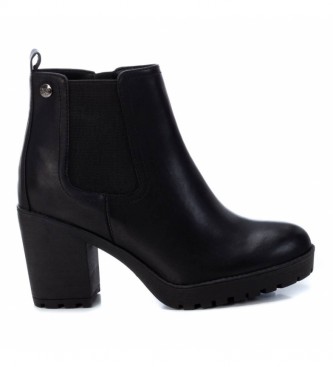 Xti Ankle boots 034352 black -heel height: 8 cm