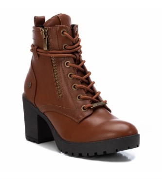 Xti Ankle boots 036699 brown - Heel height 8cm