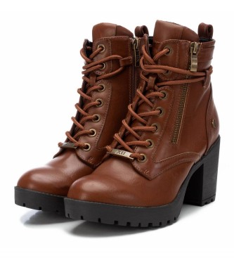 Xti Ankle boots 036699 brown - Heel height 8cm