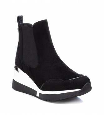 Xti Ankle boots 130044 black -Height wedge: 6cm