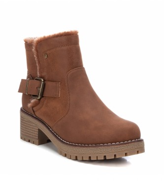 Xti Ankle boots 130122 brown -Height heel: 5cm