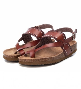 Xti Brown sandals 035677