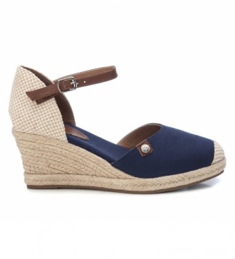 Xti Sandalias 035683 azul -Altura de la cuña: 6cm- - Tienda Esdemarca moda,  calzado y complementos - zapatos de marca y zapatillas de marca