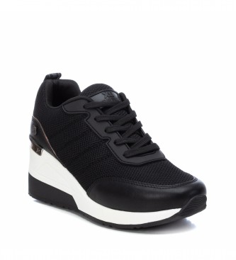 Xti Sneakers 130049 black -Height wedge: 7cm