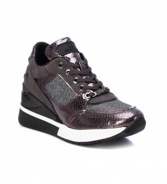 Xti Sneakers 130109 black, multicolor -Height wedge: 7cm