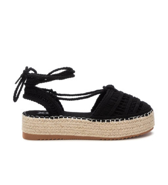 Xti Espadryle 130331 czarny