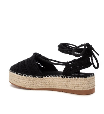 Xti Espadryle 130331 czarny