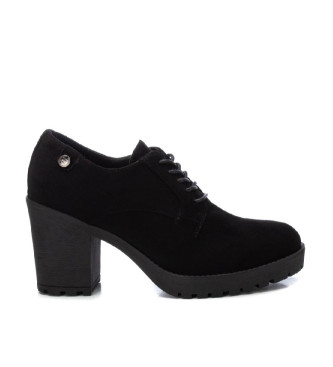 Xti Zapatos de piel  143514 Negro