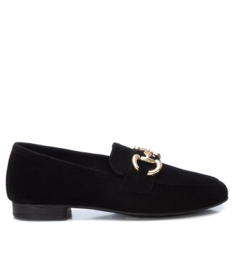 Xti Chaussures en cuir 143517 noir